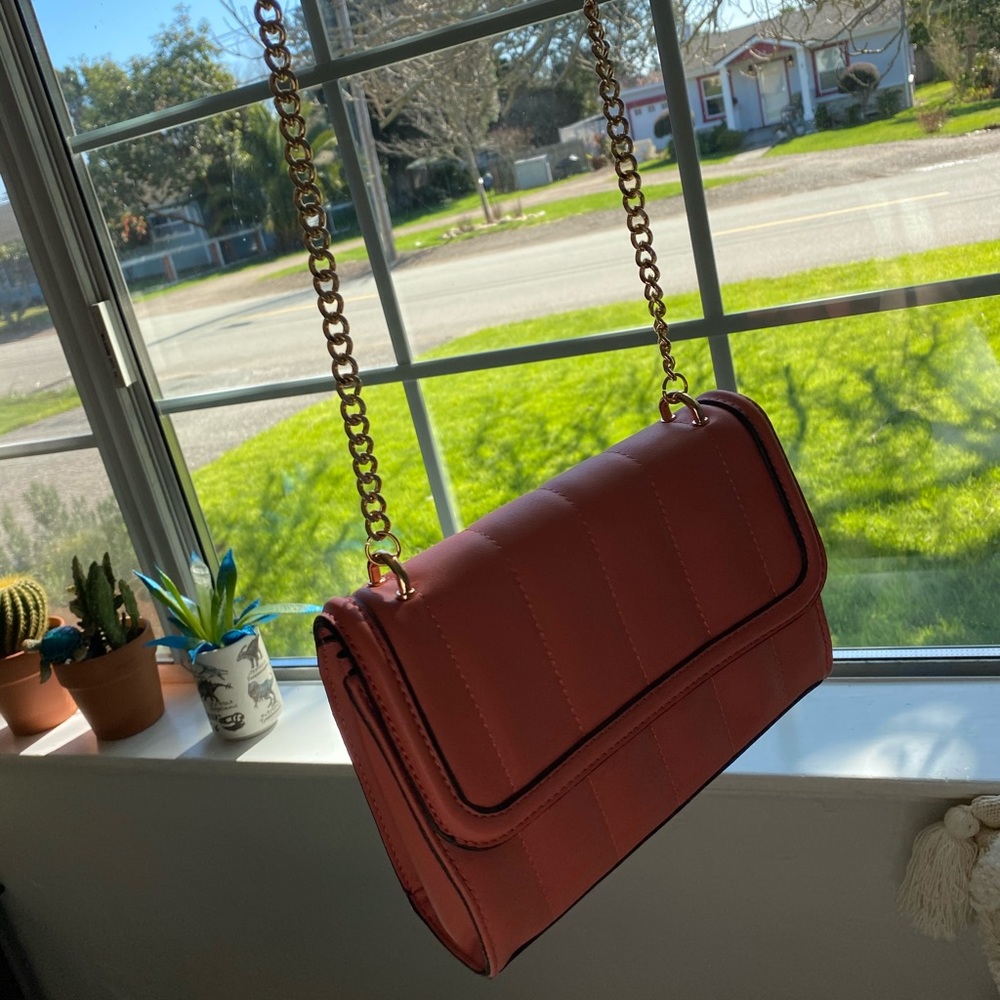 Coral handbag